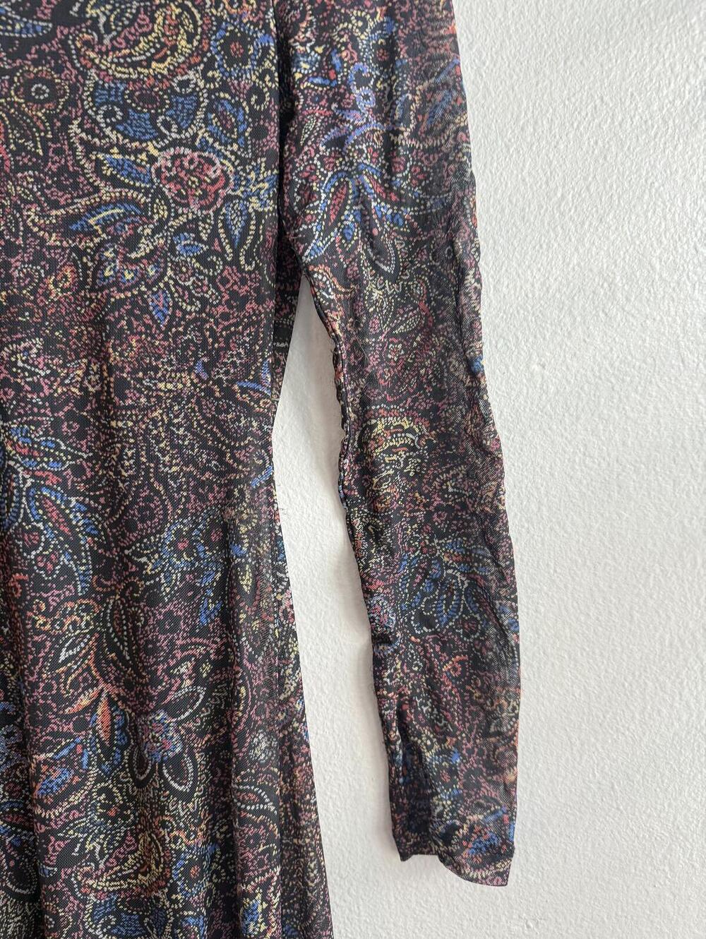 Printed Mesh Dress | Rosetta Getty x RTR | Medium (205) - Picture 7 of 12